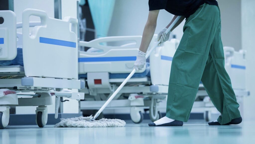 Cleaning of medical offices